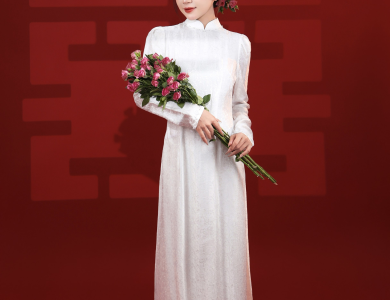 Mẫu Áo Dài Cưới 
