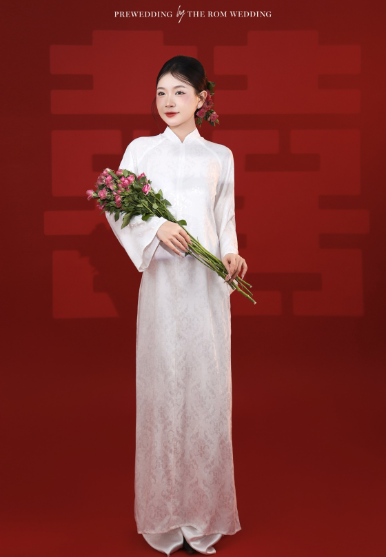 Mẫu Áo Dài Cưới 